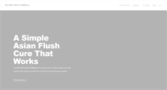 Desktop Screenshot of noredfaceformula.com